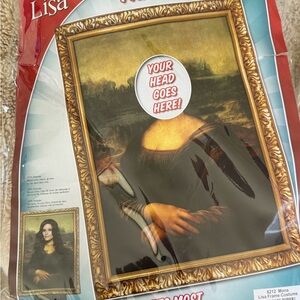 Mona Lisa painting halloween costume